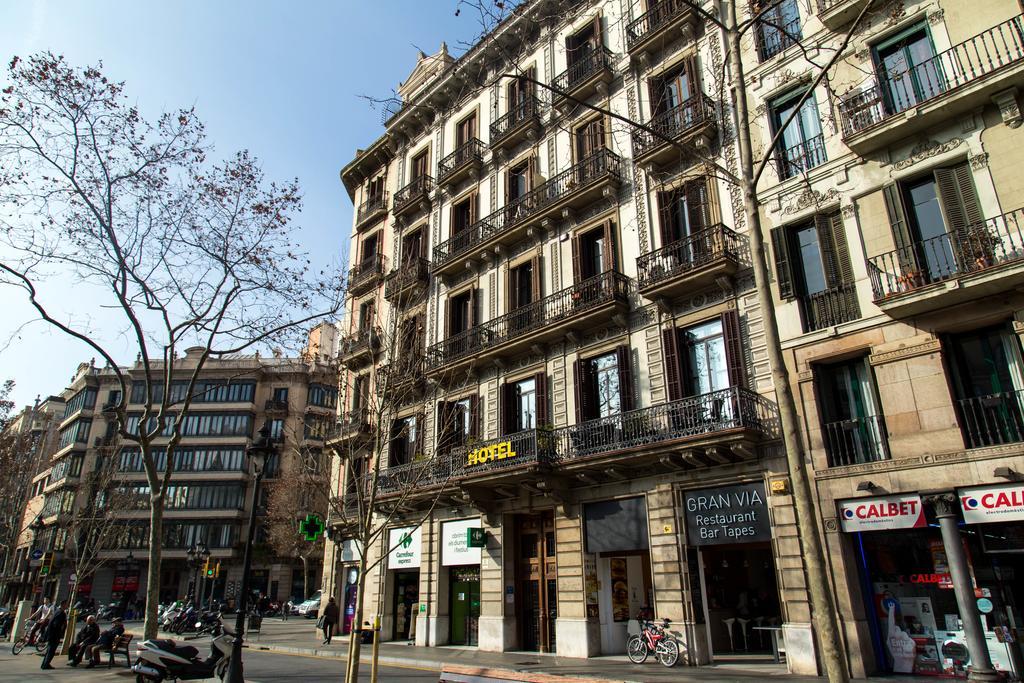 Center Gran Via Hotel Barcellona Esterno foto